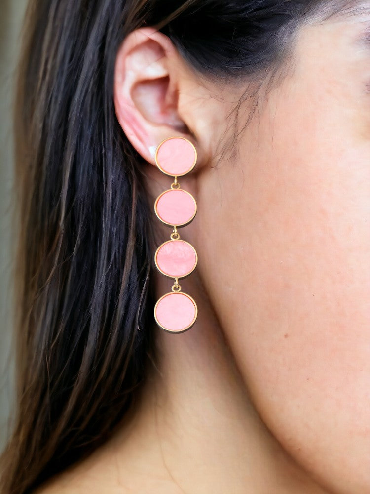 Pink Dagmar Danglers