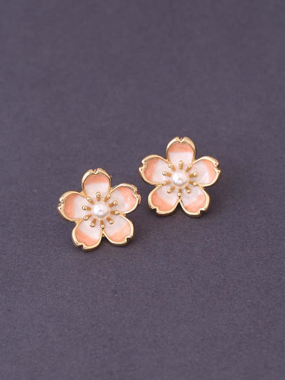 Pink Nadiya Studs