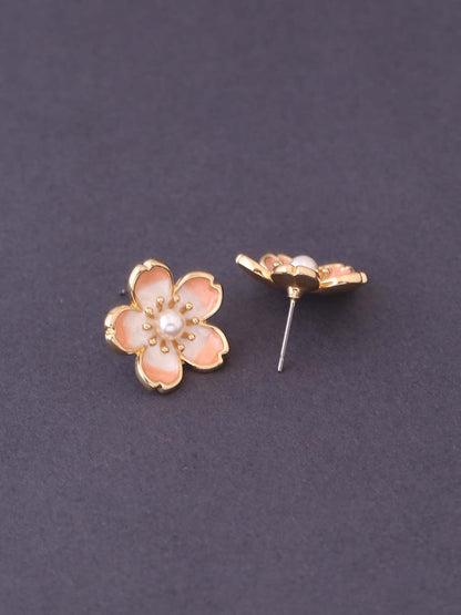 Pink Nadiya Studs