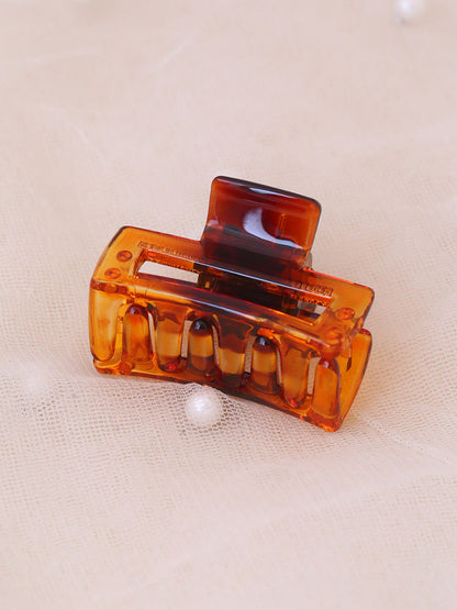 Multicolor Box Claw Clip