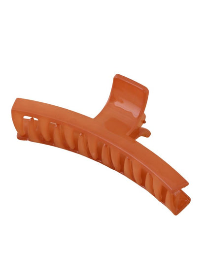 Brown Geometric Clip
