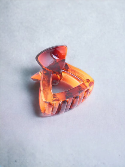 Multicolor Triangular Claw Clip