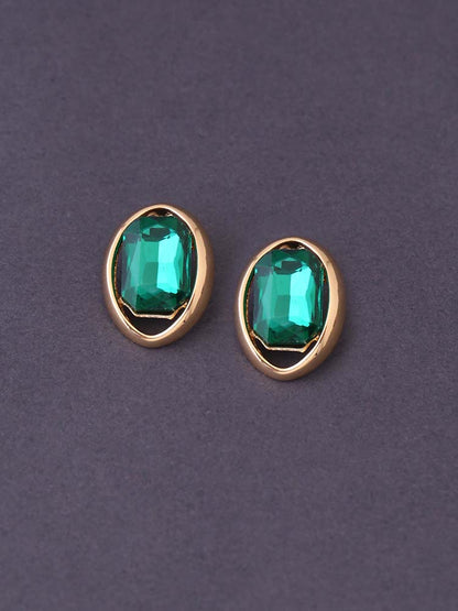 Green Nuria Studs