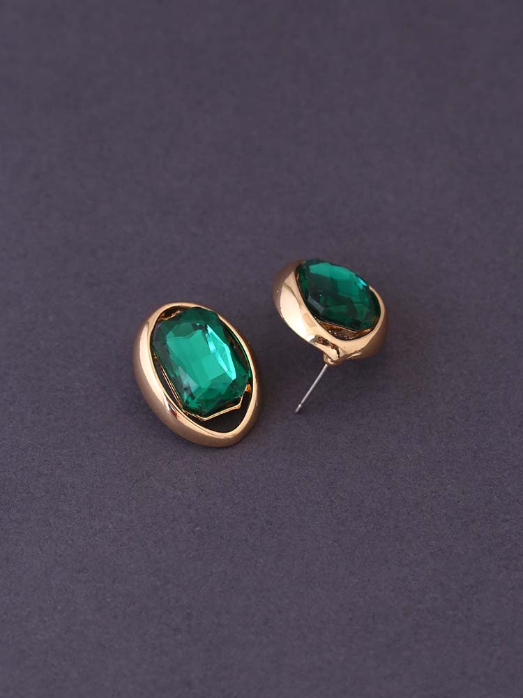 Green Nuria Studs