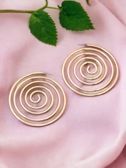 Golden Spiral Hoops