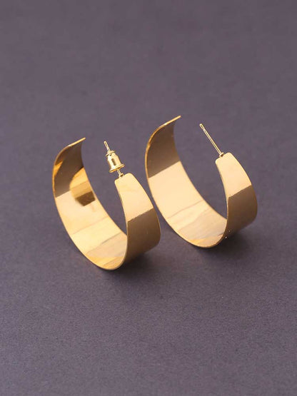 Golden Brigid Hoops