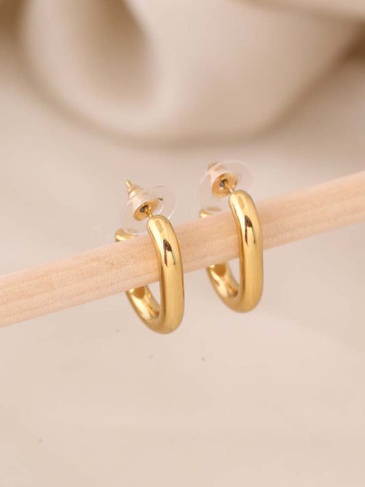 Golden Bronagh Hoops