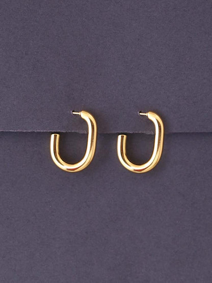 Golden Bronagh Hoops