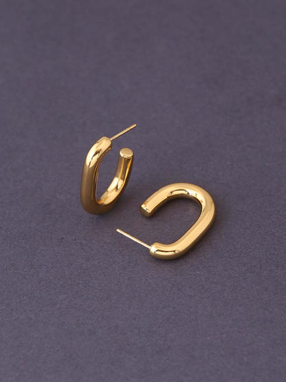 Golden Bronagh Hoops
