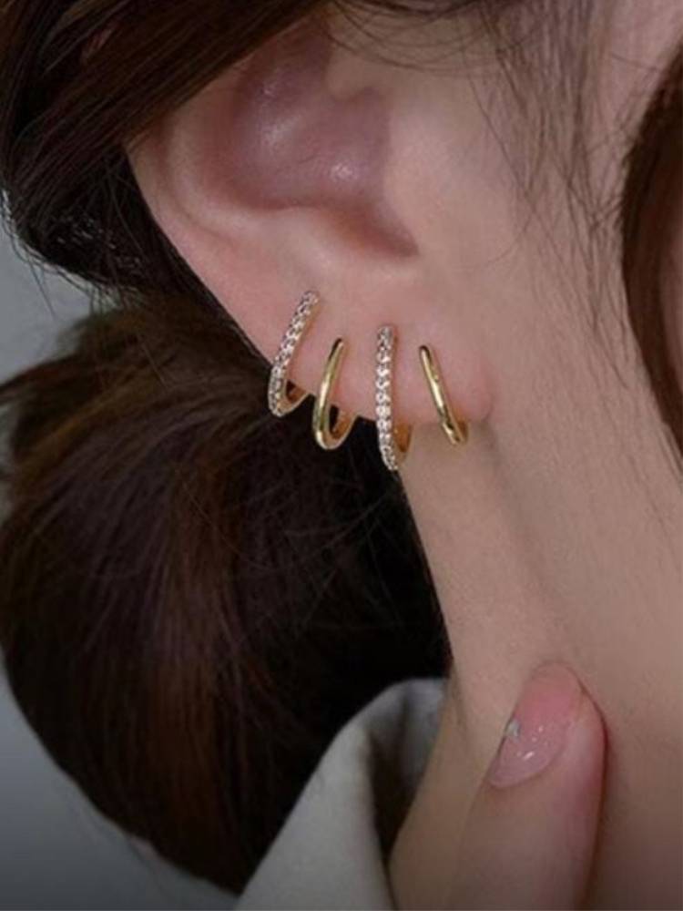 Golden Claw Studs