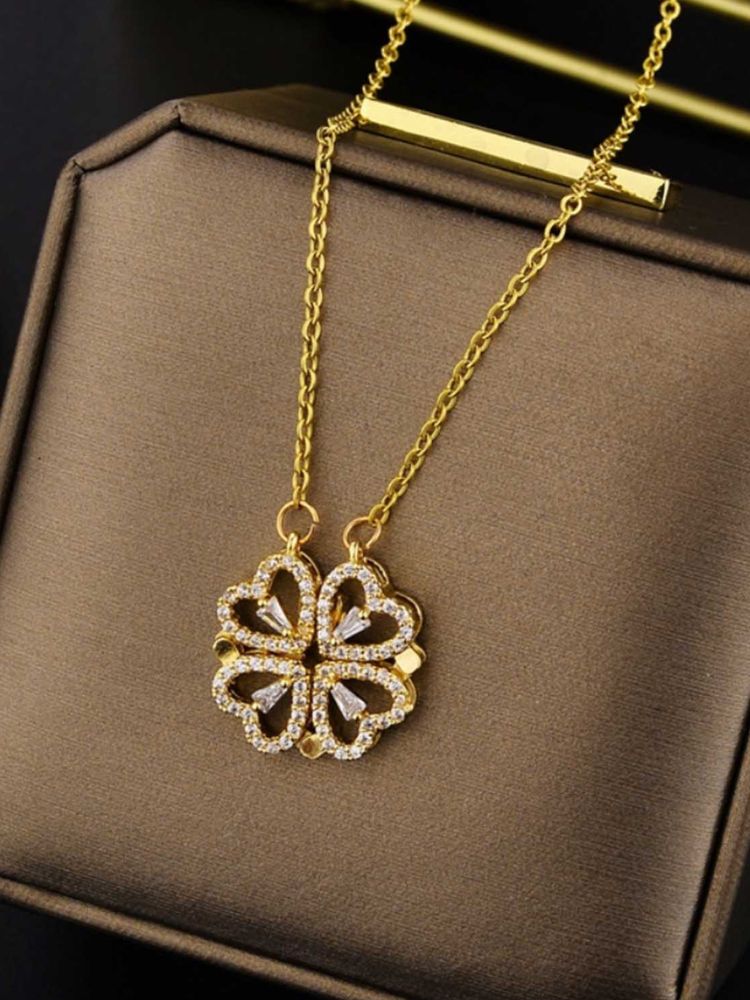 Golden Daisy Pendant