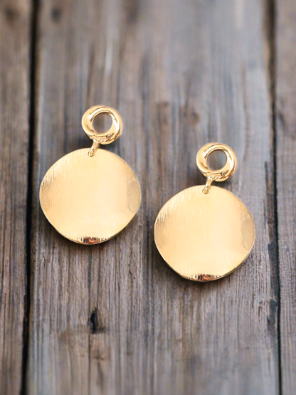 Golden Eimear Danglers