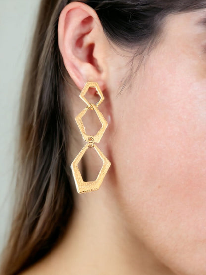 Golden Geometric Danglers