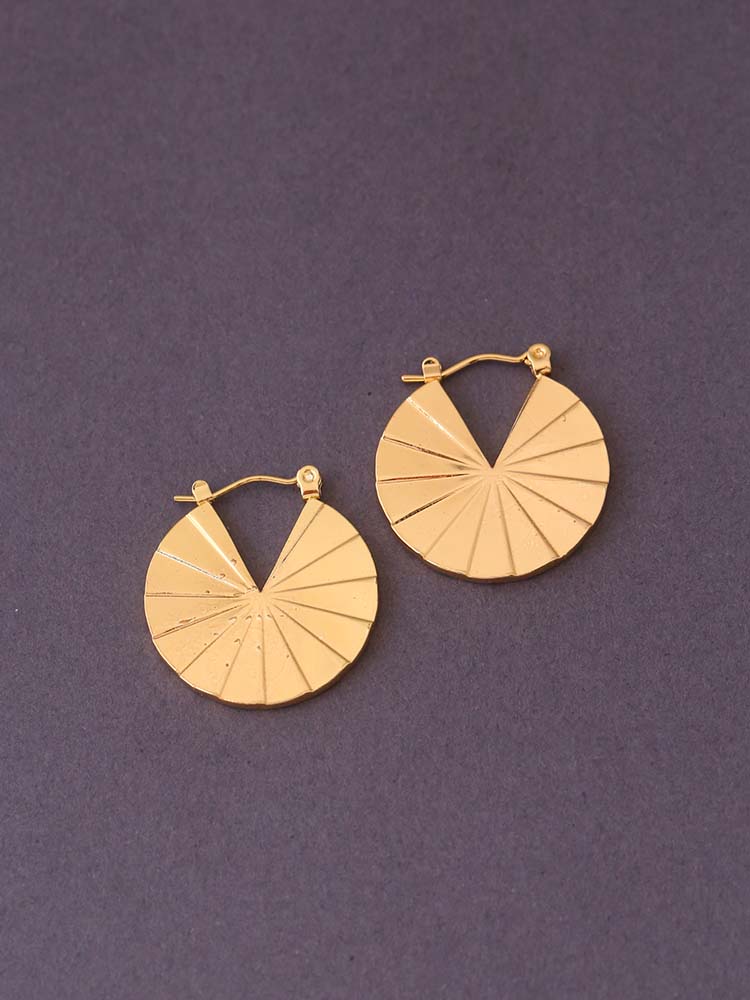 Golden Geometric Studs