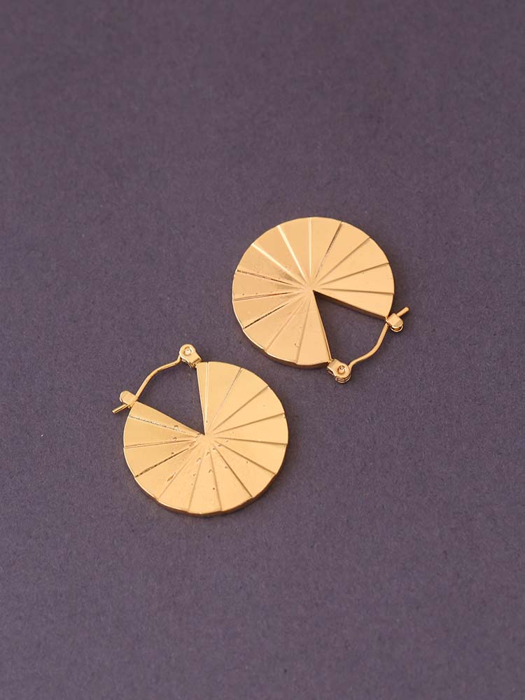 Golden Geometric Studs