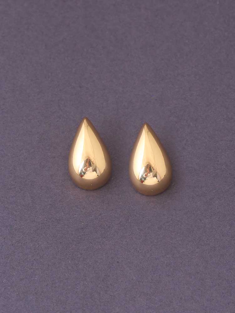 Golden Rain Drop Studs