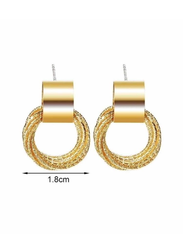 Golden Multi Round Studs