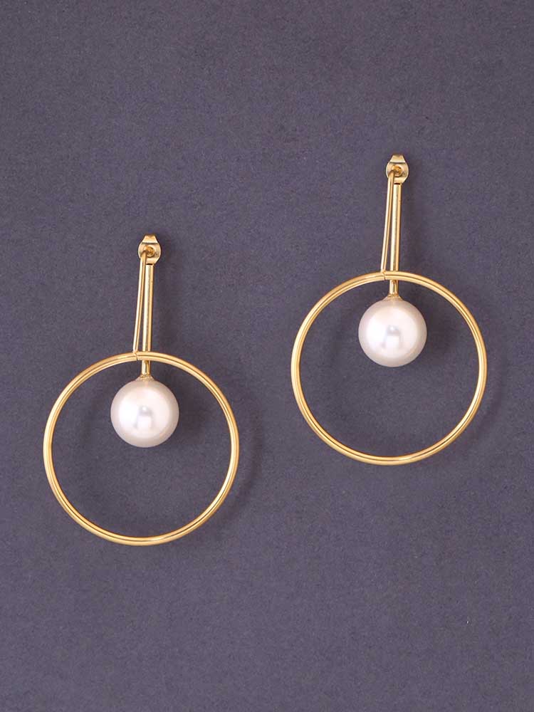 Golden Stick Round Hoops