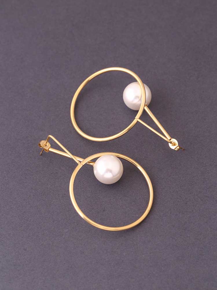 Golden Stick Round Hoops