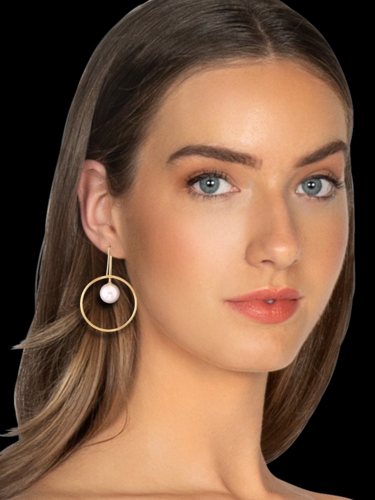 Golden Stick Round Hoops