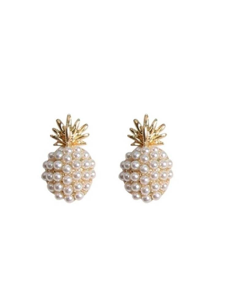 Golden Pineapple Studs