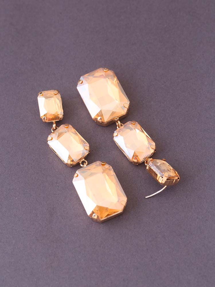 Golden Triple Square Danglers