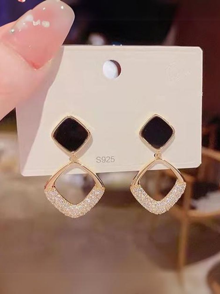 Black Square Danglers