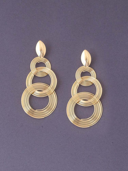 Golden Multi Round Danglers