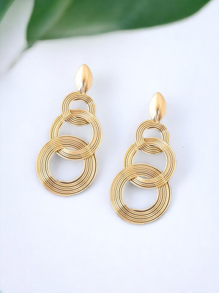 Golden Multi Round Danglers