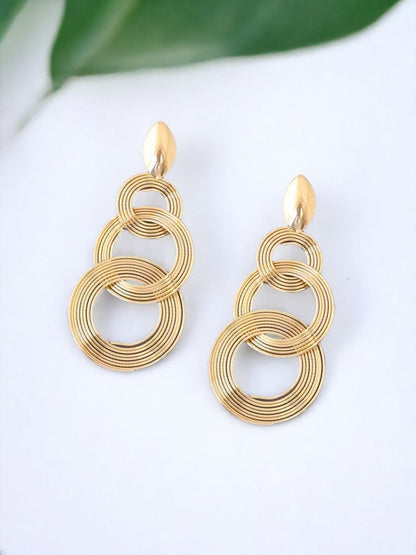 Golden Multi Round Danglers