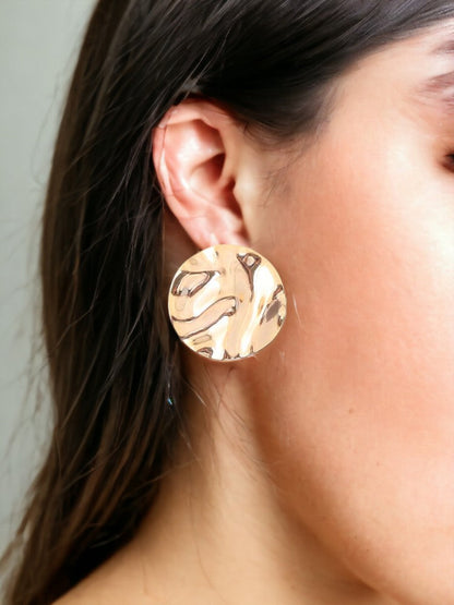 Golden Biscuit Studs