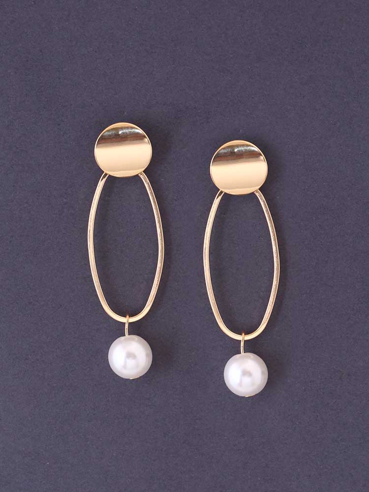 White Alata Danglers