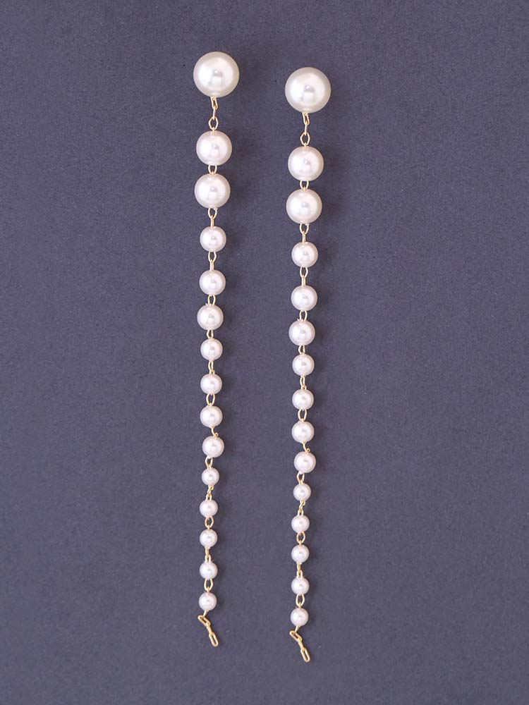 White Pearl Tassels