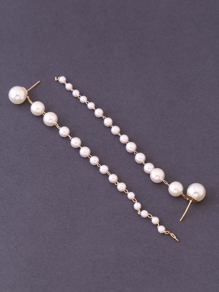 White Pearl Tassels