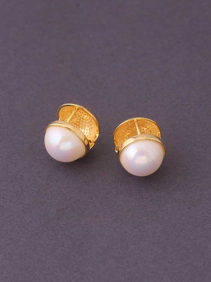 White Moon Studs