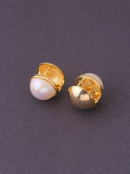 White Moon Studs