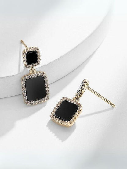 Black Square Danglers