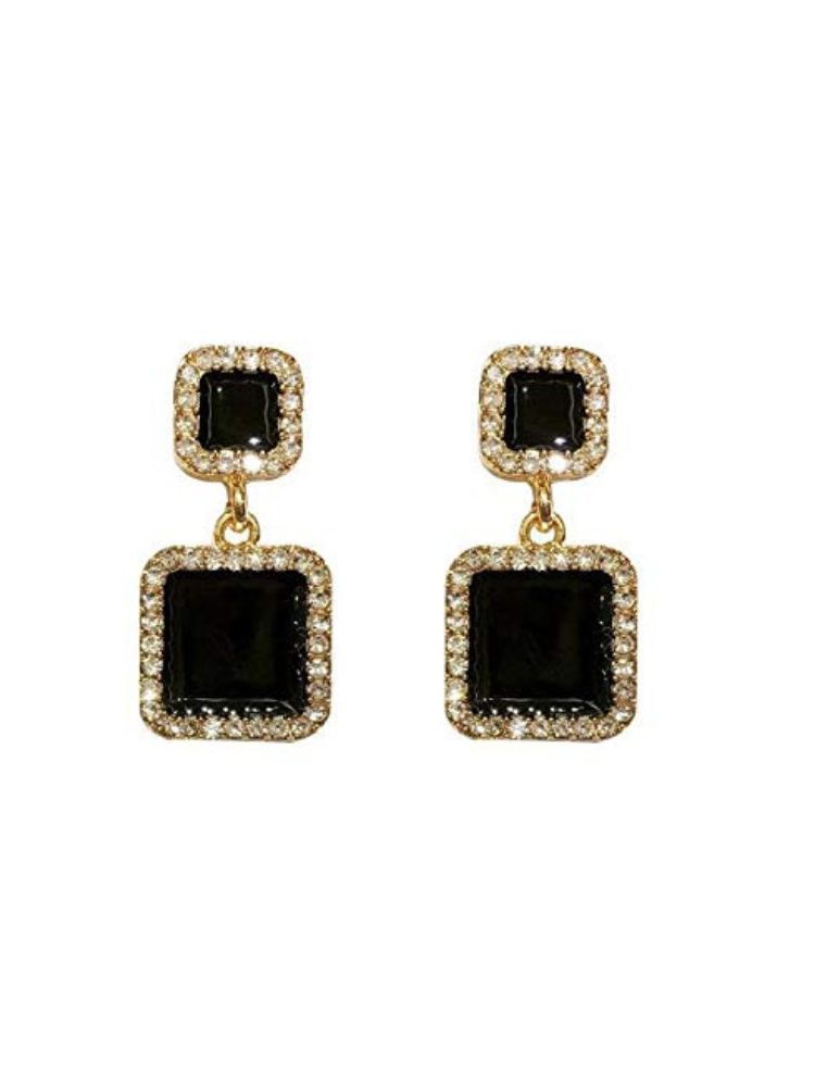 Black Square Danglers