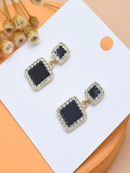 Black Square Danglers