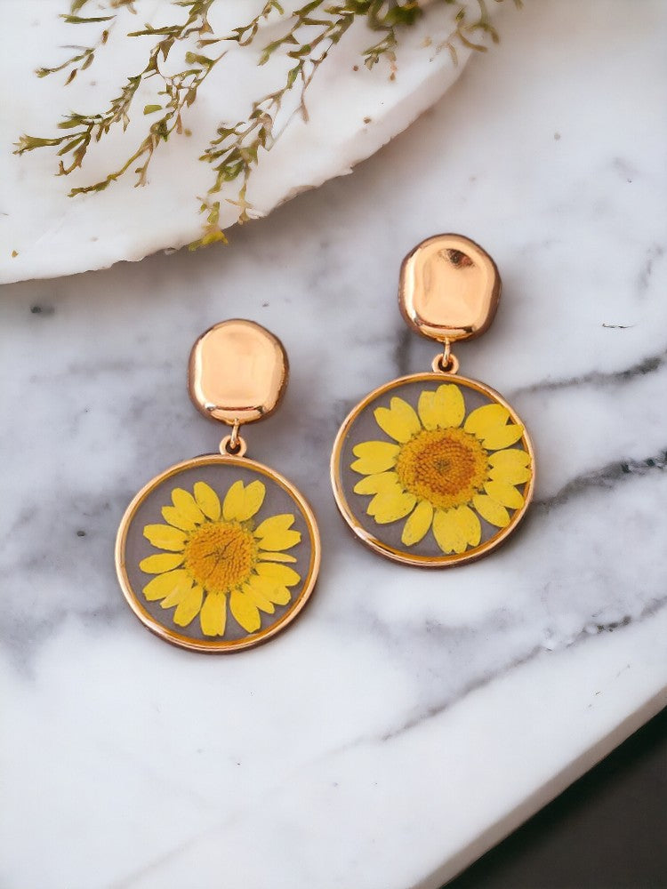 Yellow Daisy Danglers