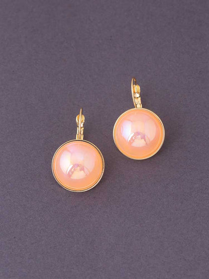 Orange Sun Studs