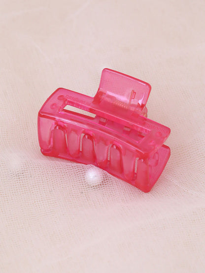 Pink Box Claw Clip