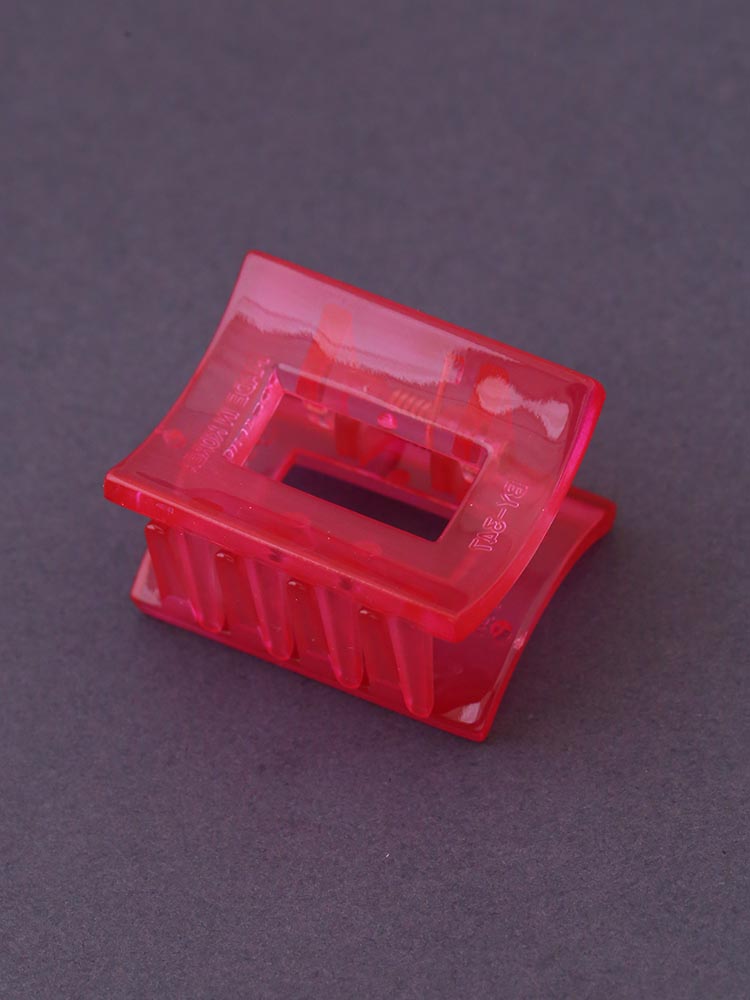 Pink Box Claw Clip