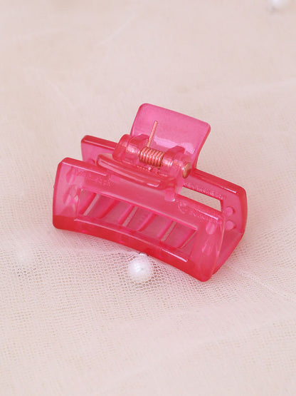 Pink Box Claw Clip