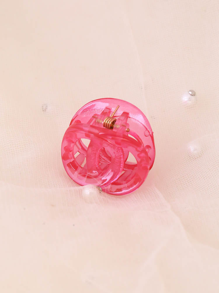 Pink Circle Clip