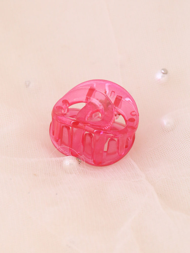 Pink Circle Clip