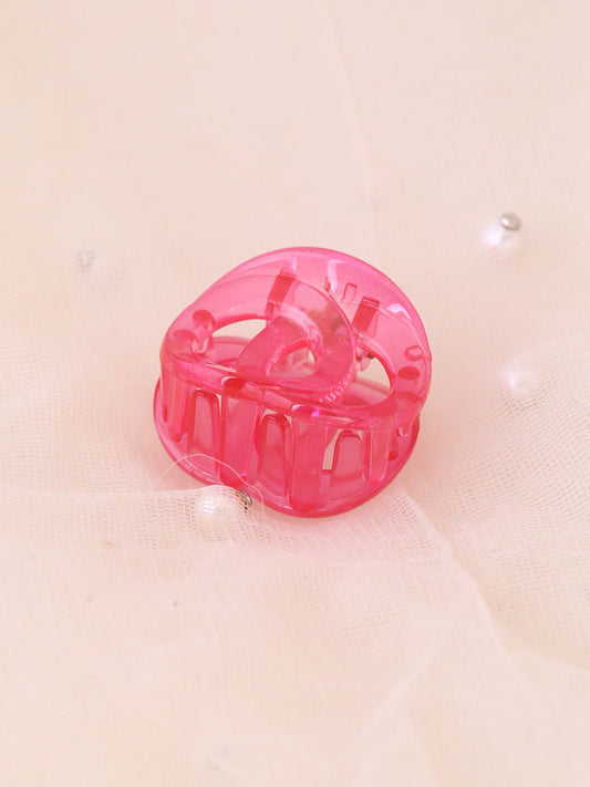 Pink Circle Clip