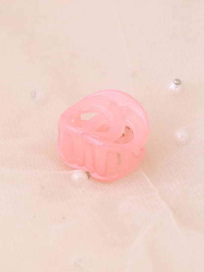 Pink Circle Clip