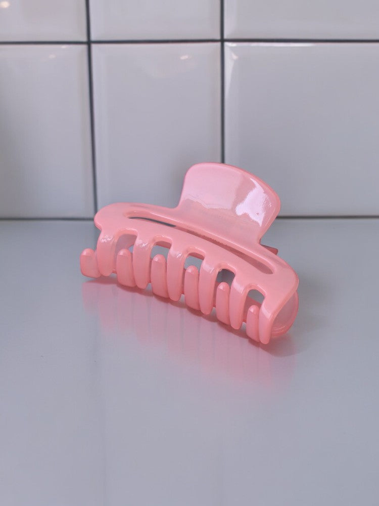 Pink Frog Claw Clip