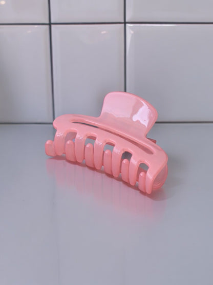 Pink Frog Claw Clip